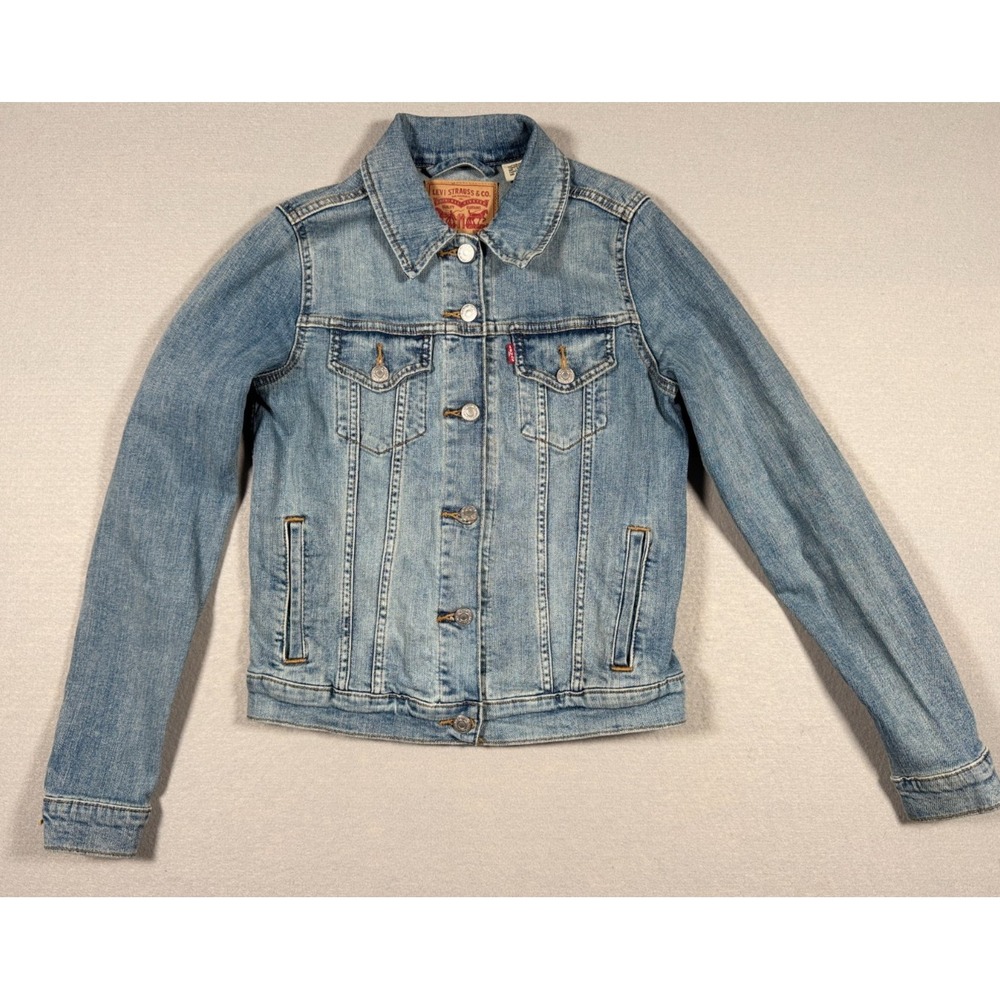 Levi's Classic Style Denim Truckers Jean Jacket - Size Small - Medium Wash 2018